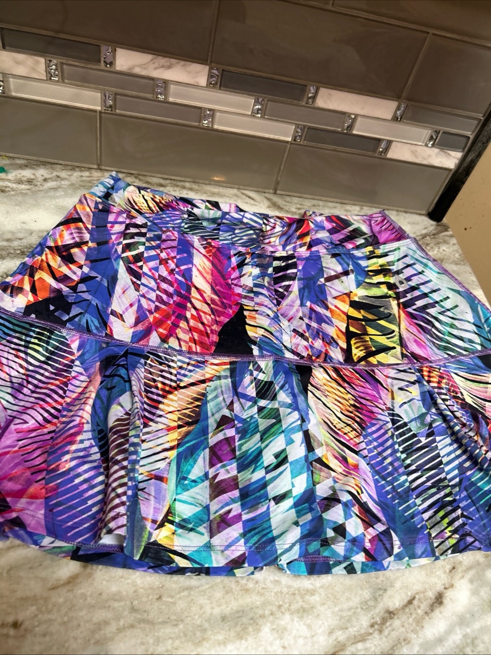 DONA JO print  Pickle Ball Tennis Golf Skort Size 3 XL Ball  Pocket 4 available